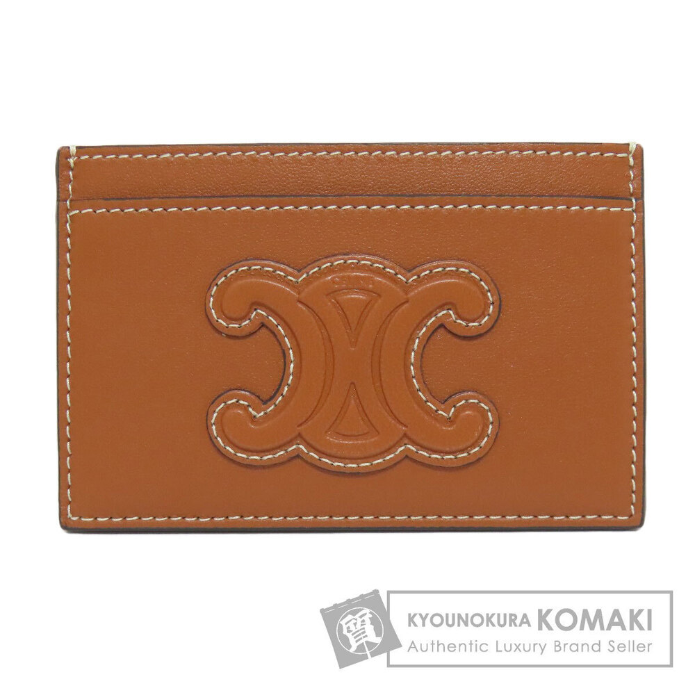 Celine Wallet Leather Triomphe - Picture 2 of 8